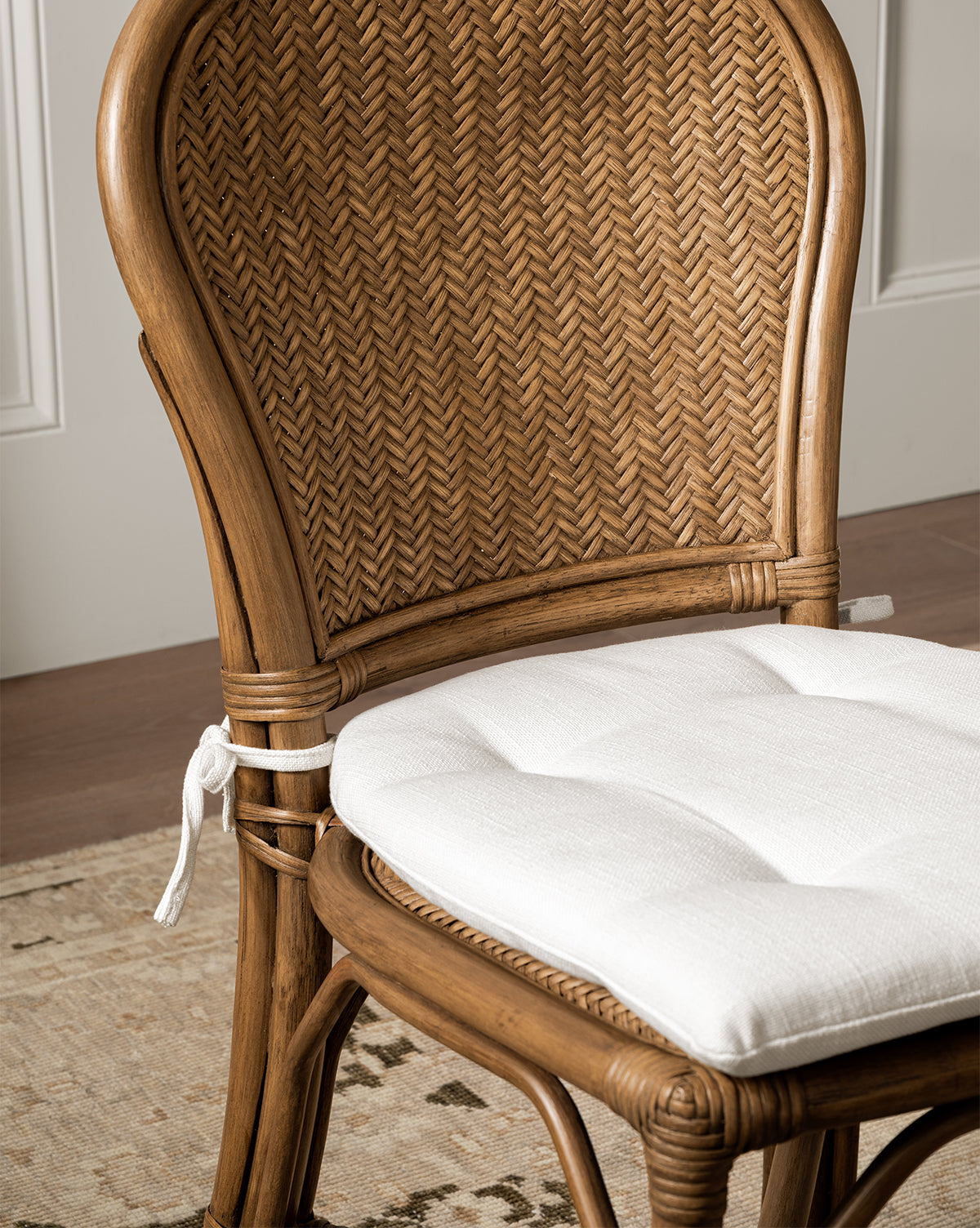 Coussin de Chaise Européen en Lin Haute Performance avec Capitonnage Invisible pour Salle à Manger