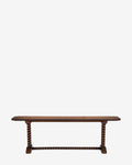 Console moderne en bois aux lignes épurées pour salon