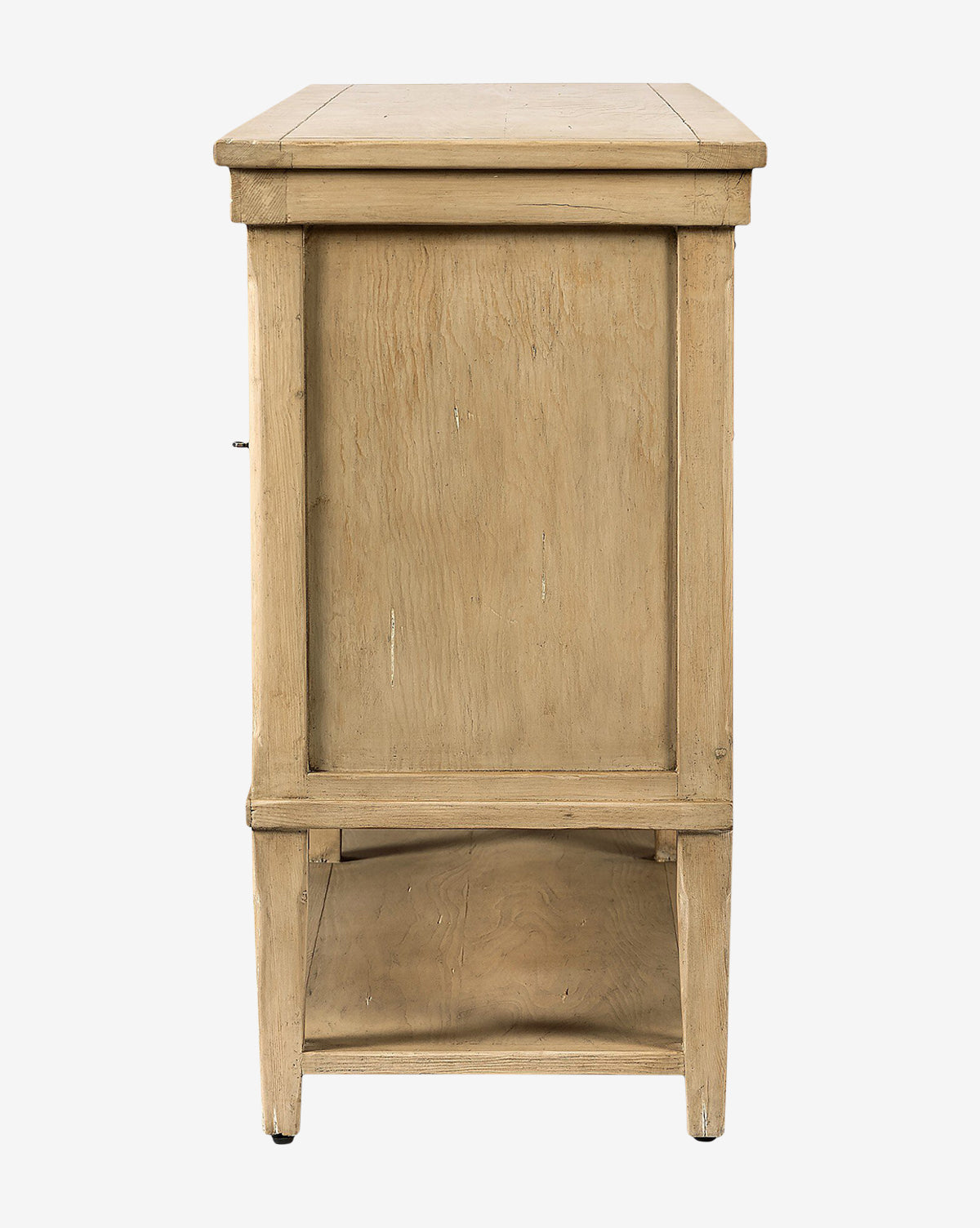 Buffet moderne en bois avec design minimaliste et rangements pour salon