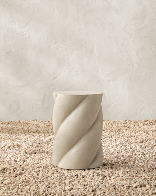 Table d'appoint d'extérieur Coastal avec construction durable pour l'extérieur