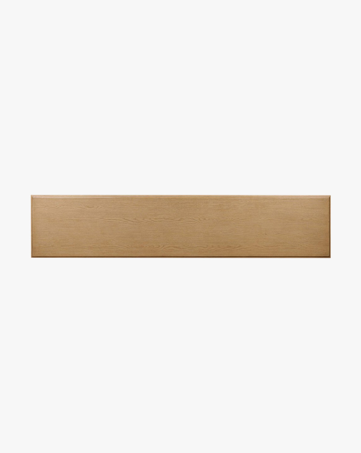 Buffet moderne en bois avec lignes épurées et grand rangement pour salon