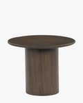 Table d'appoint moderne en bois avec matériaux naturels pour le salon