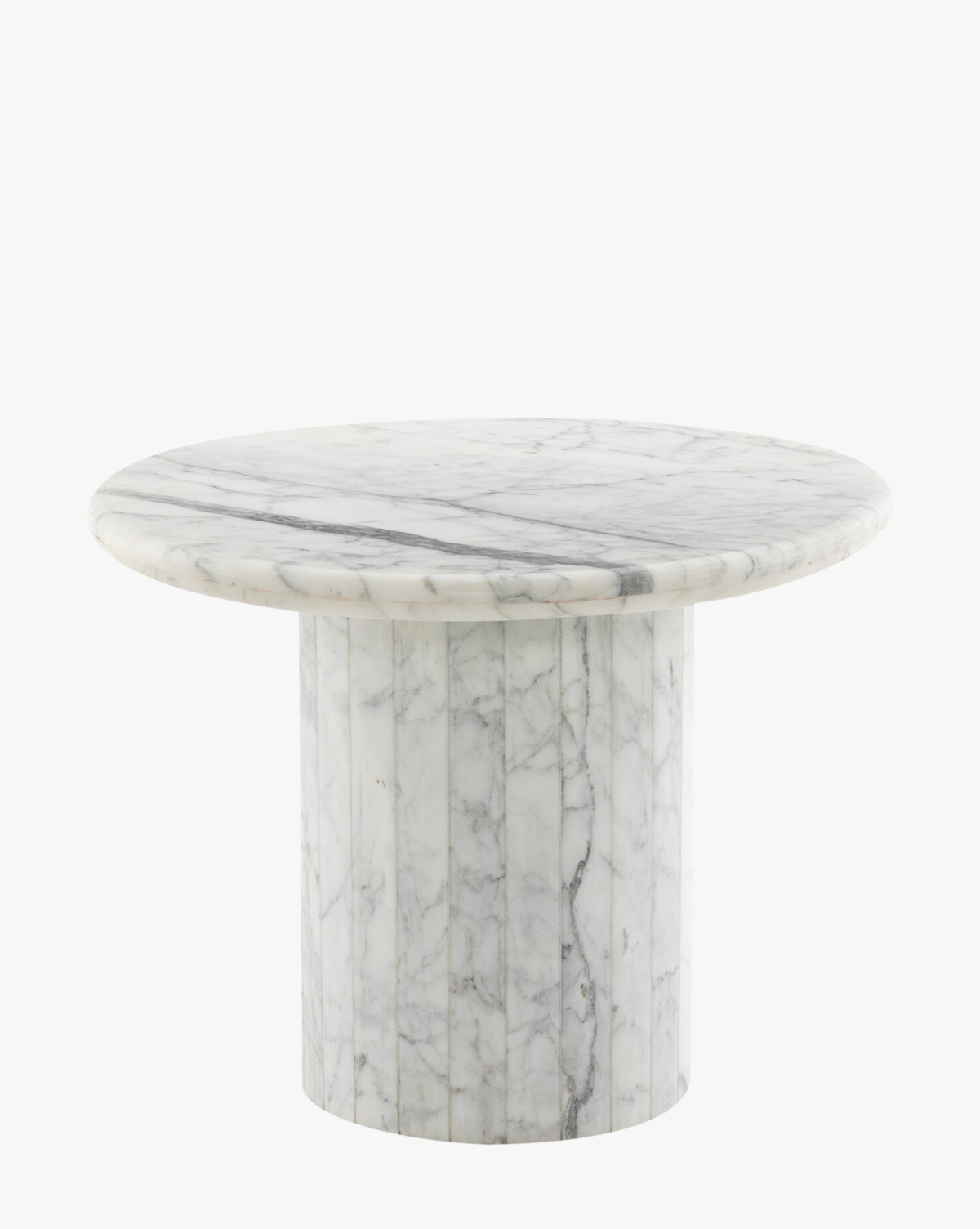Table d'appoint moderne en bois avec matériaux naturels pour le salon