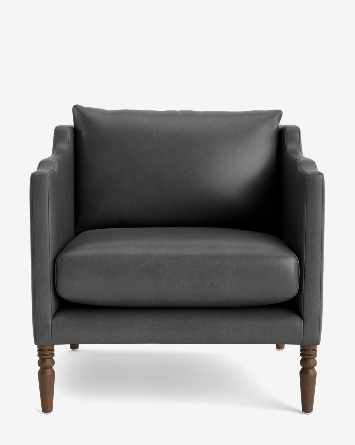 Fauteuil de salon capitonné traditionnel avec pieds tournés et accoudoirs originaux pour le salon