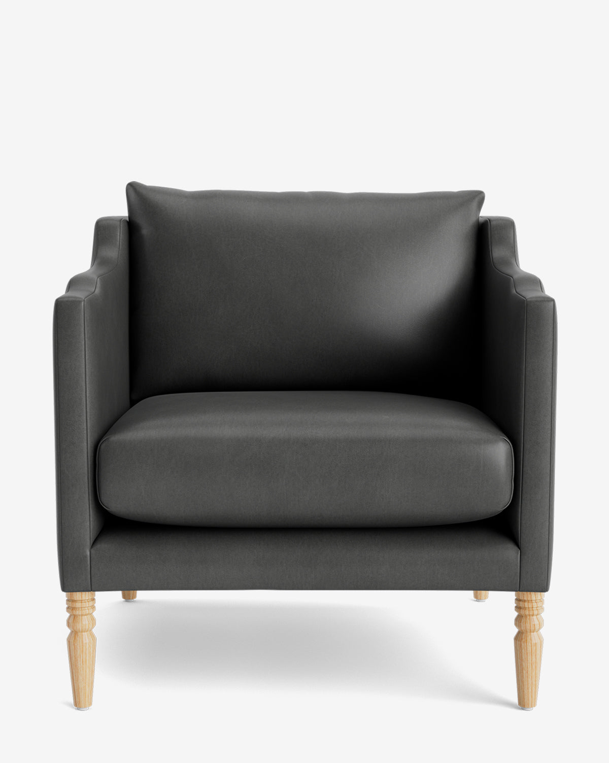 Fauteuil de salon capitonné traditionnel avec pieds tournés et accoudoirs originaux pour le salon