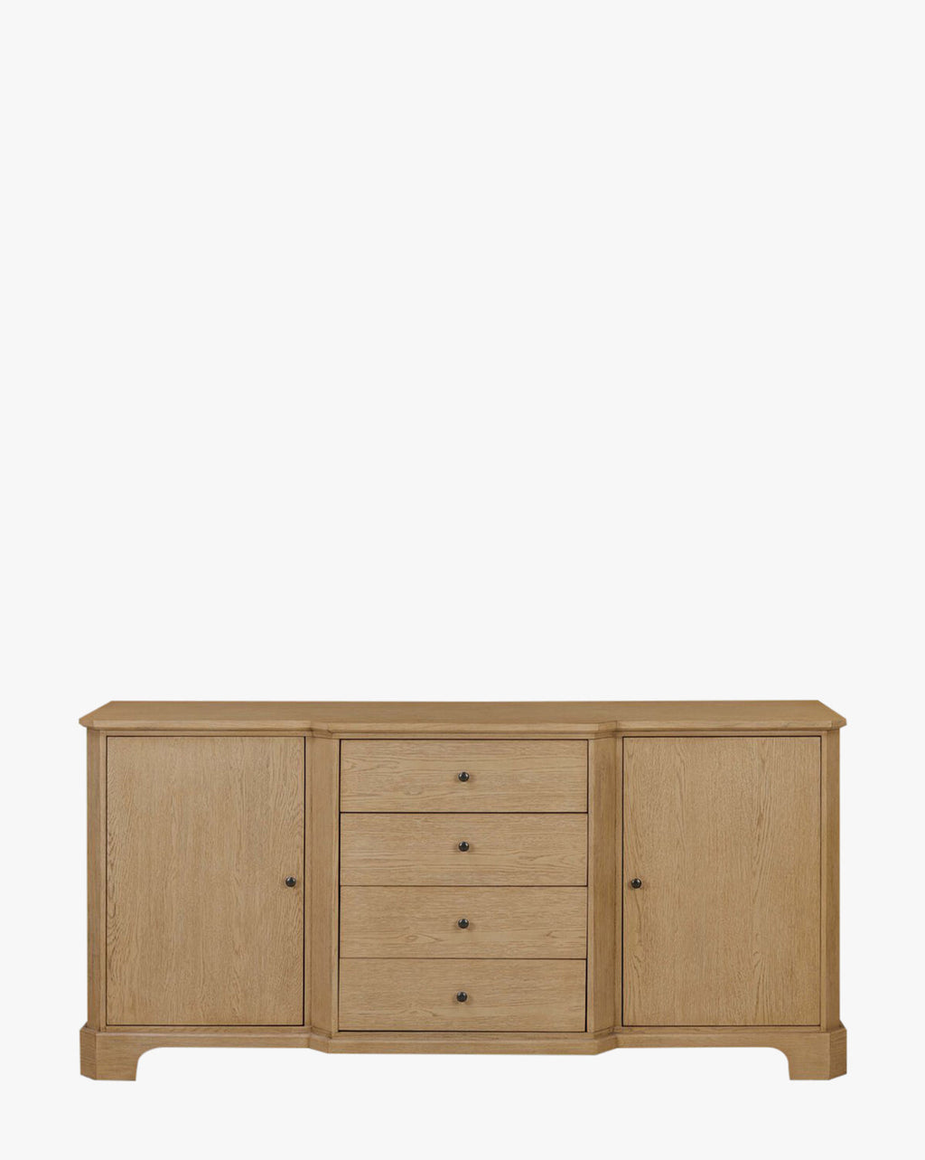 Buffet en bois traditionnel au design classique avec rangement pour salon