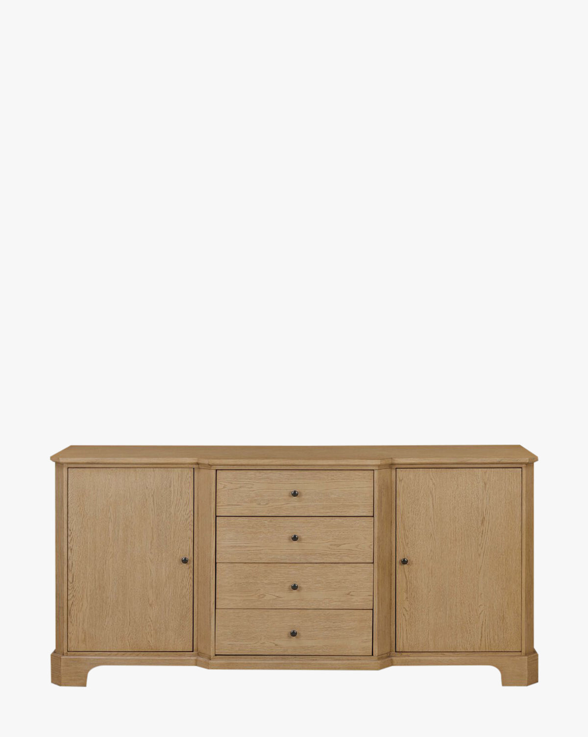 Buffet en bois traditionnel au design classique avec rangement pour salon