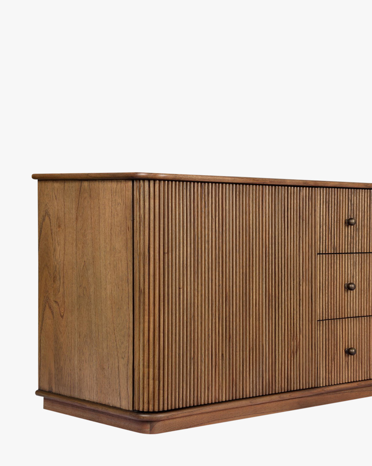 Console moderne en bois au design épuré pour le salon