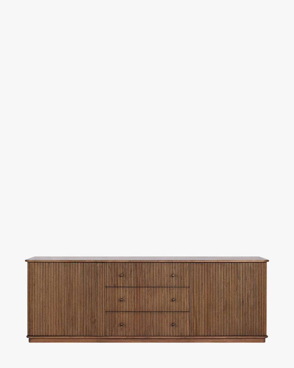 Console moderne en bois au design épuré pour le salon