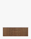 Console moderne en bois au design épuré pour le salon