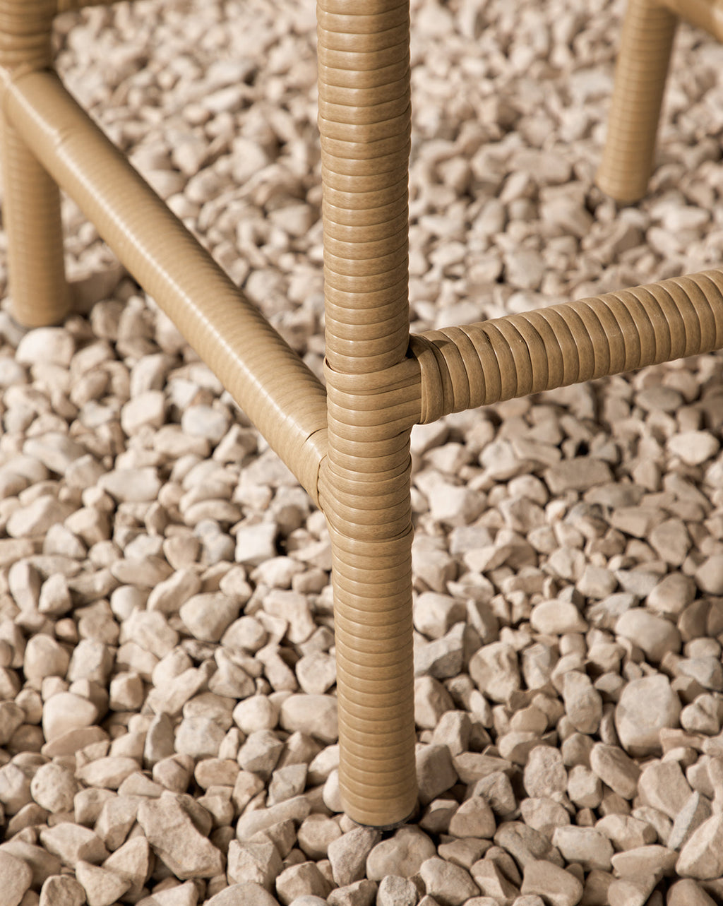 Tabouret de comptoir en osier toutes saisons pour salle à manger avec coussin en tissu haute performance