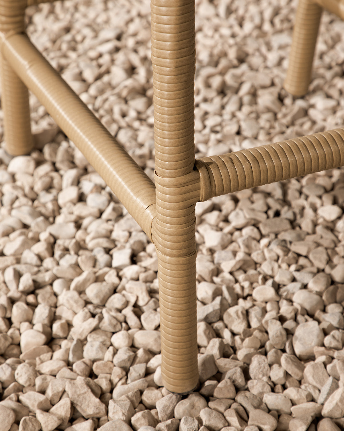 Tabouret de comptoir en osier toutes saisons pour salle à manger avec coussin en tissu haute performance