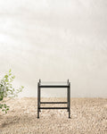 Table d'appoint d'extérieur côtière en matériaux naturels
