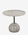 Table d'appoint moderne en bois avec silhouette élégante pour salon