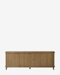 Buffet moderne en bois, silhouette raffinée et rangements pour le salon