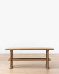 Console en bois rustique avec finition naturelle pour salon