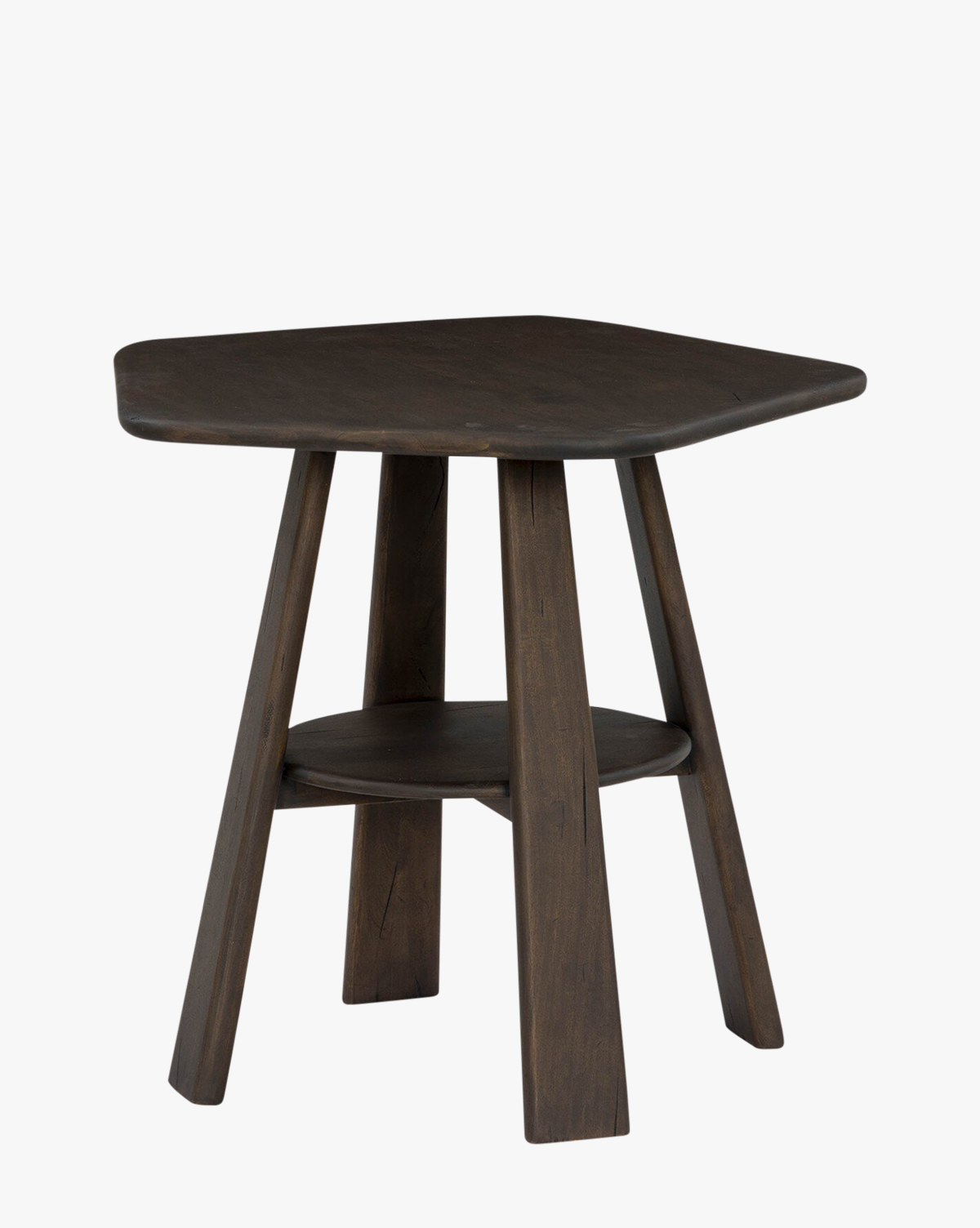 Table d'appoint moderne en bois au design classique pour salon