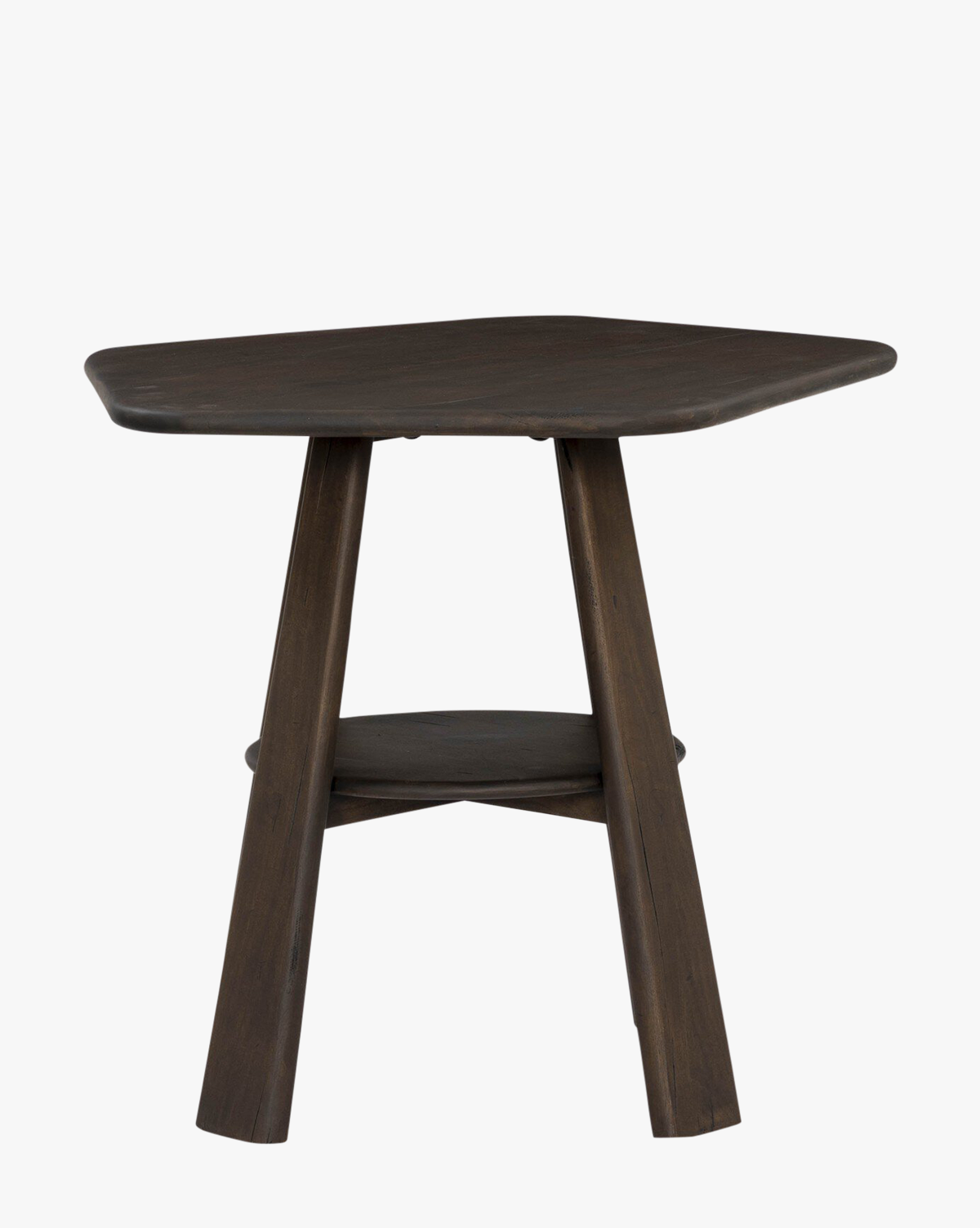 Table d'appoint moderne en bois au design classique pour salon
