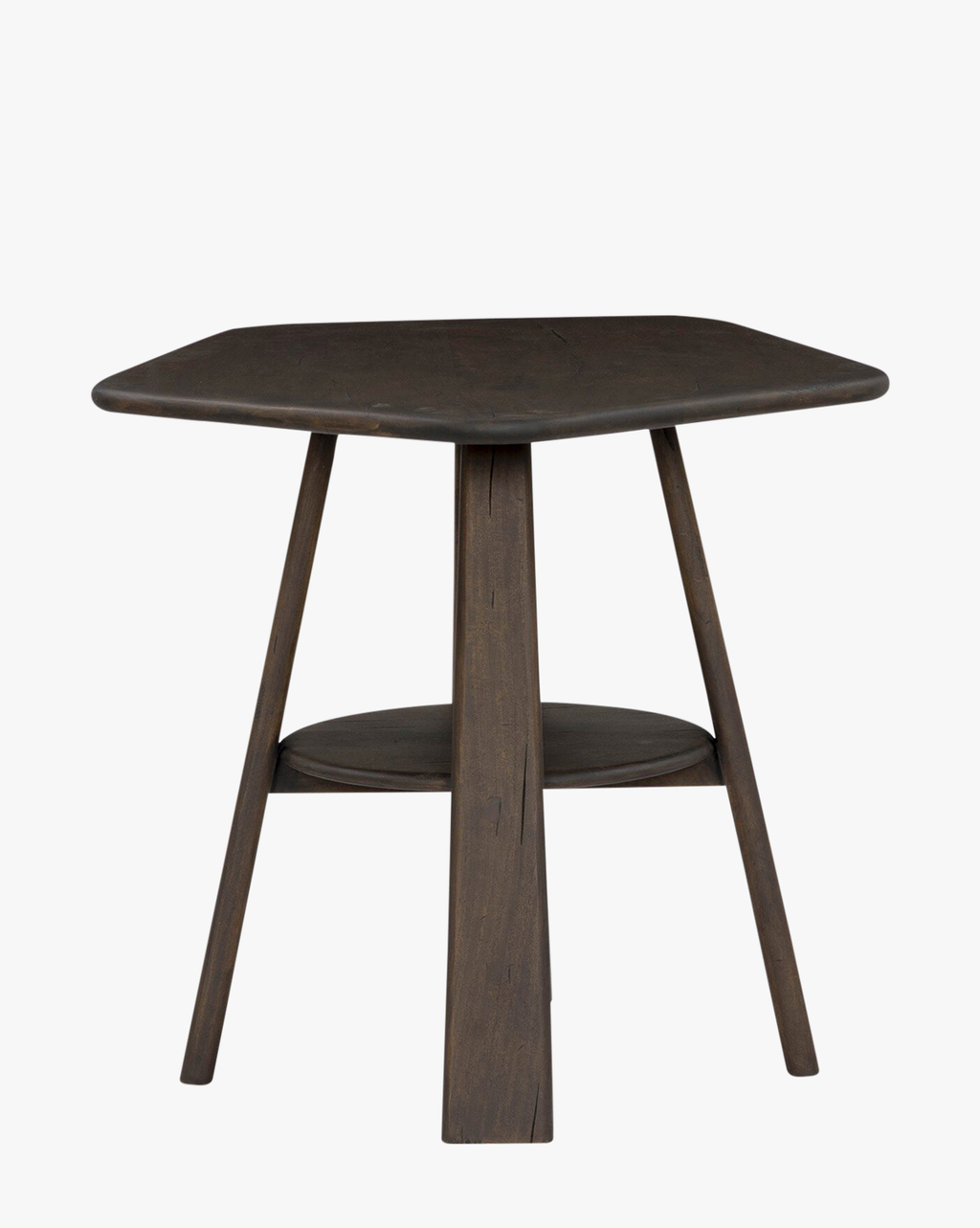 Table d'appoint moderne en bois au design classique pour salon