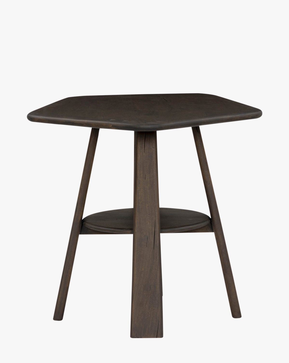 Table d'appoint moderne en bois au design classique pour salon