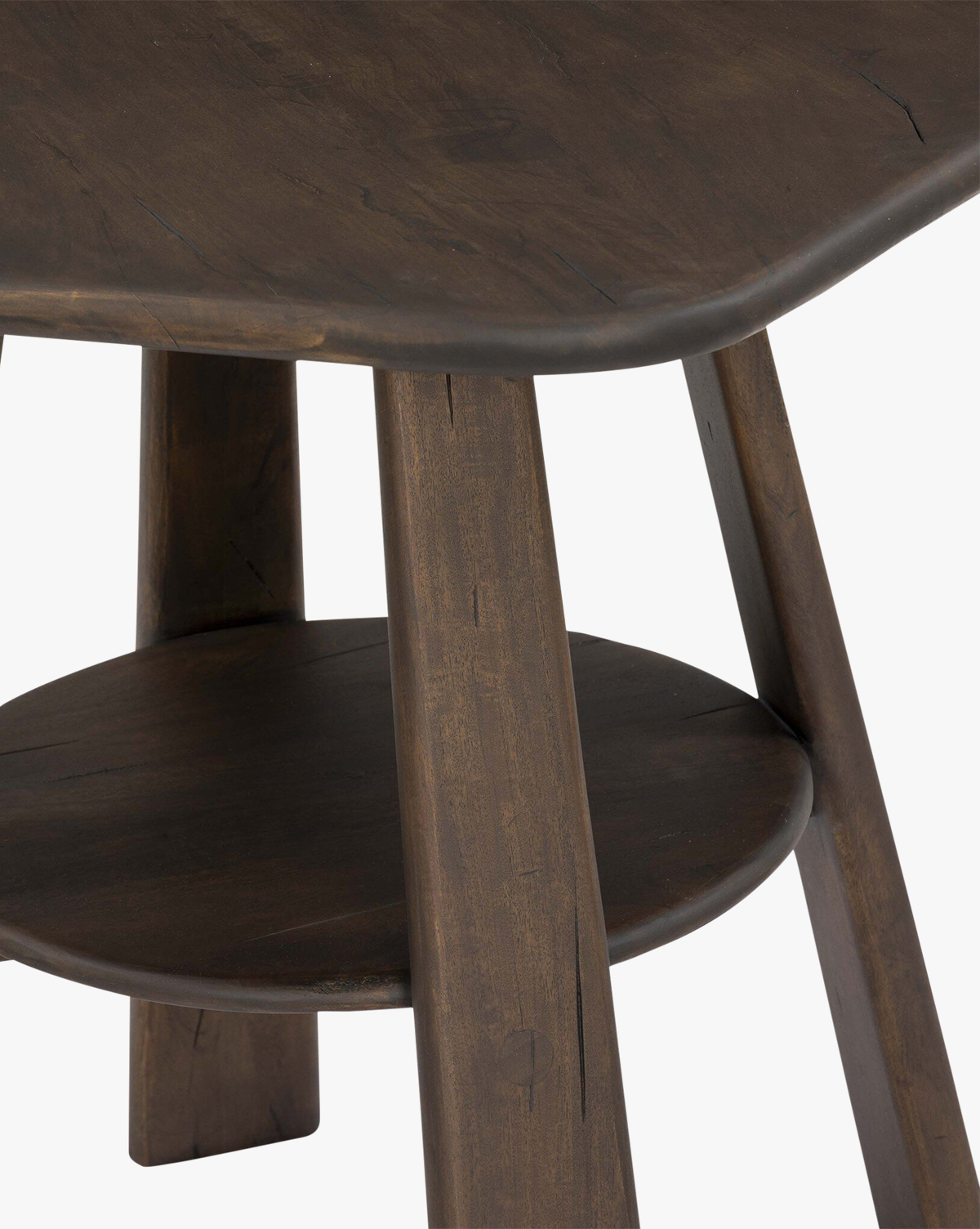 Table d'appoint moderne en bois au design classique pour salon