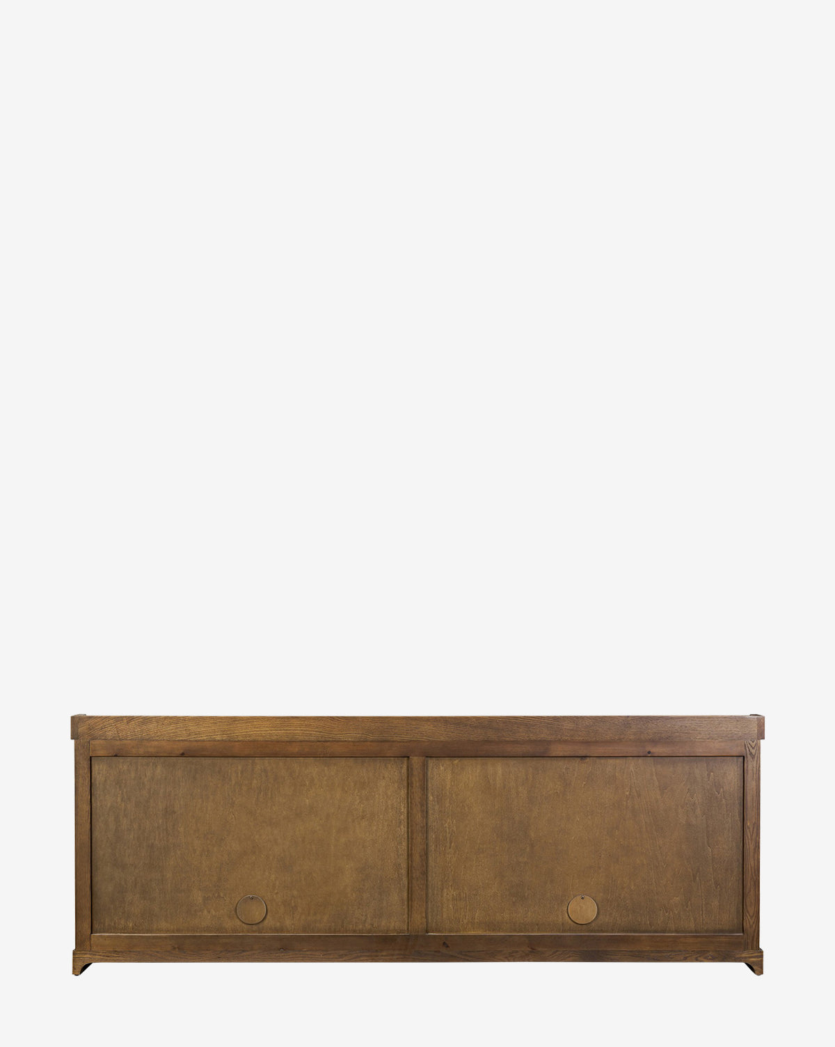 Buffet moderne en chêne aux lignes épurées et finition naturelle pour le salon