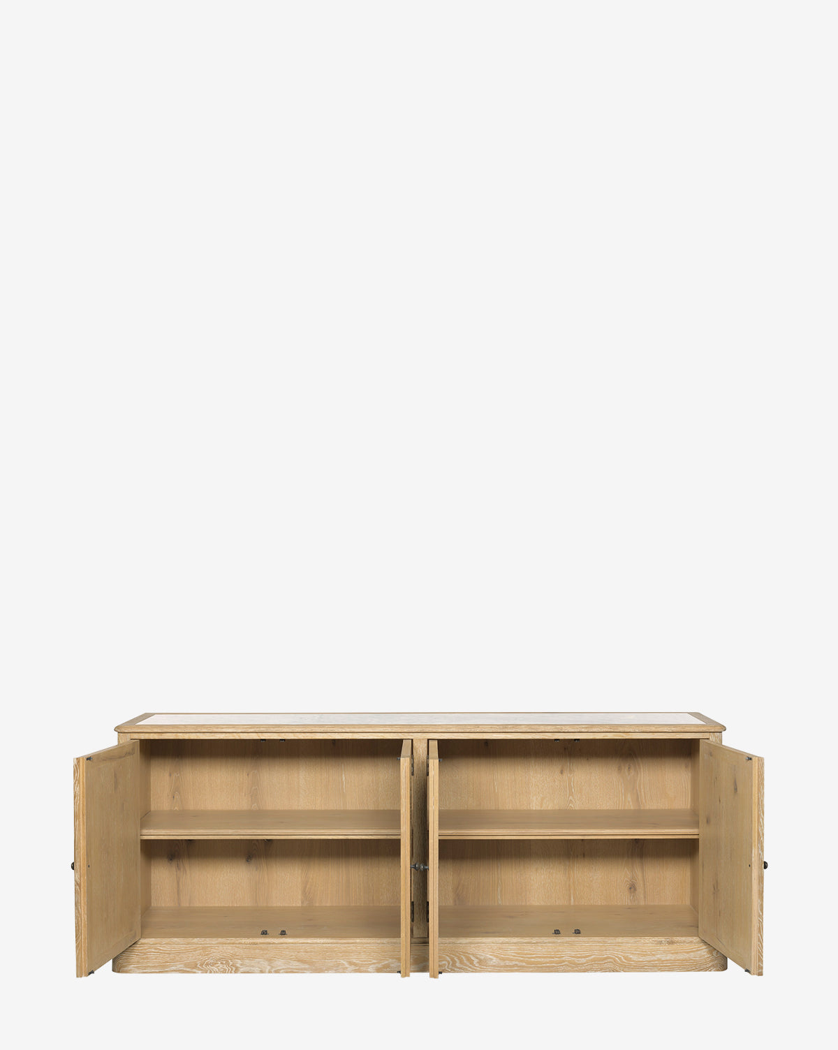 Buffet moderne en bois au design audacieux avec rangement pour salon