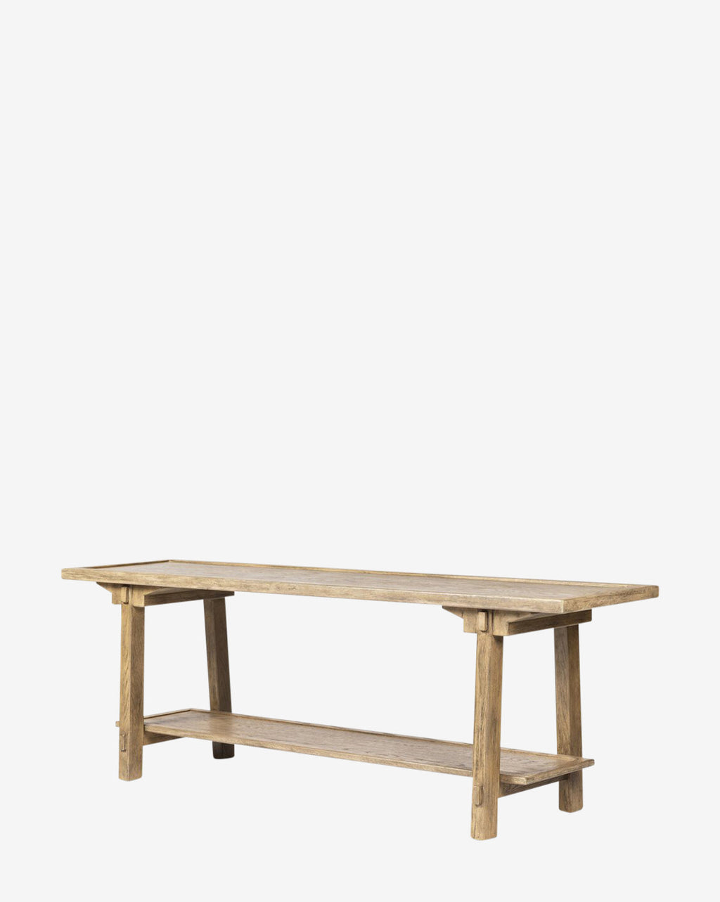 Console moderne en bois avec silhouette aérienne pour le salon