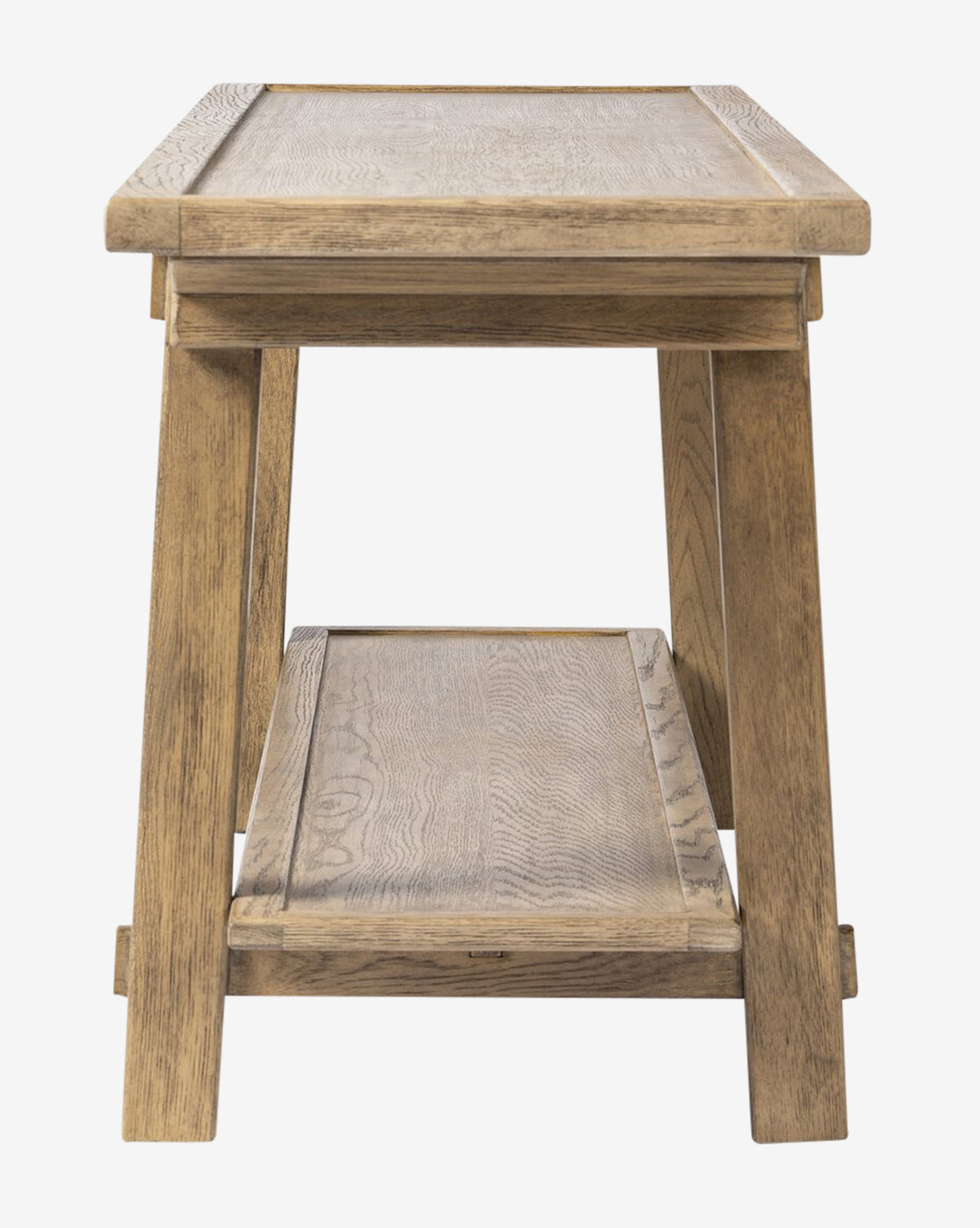 Console moderne en bois avec silhouette aérienne pour le salon