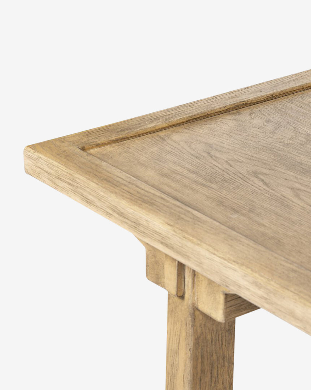 Console moderne en bois avec silhouette aérienne pour le salon