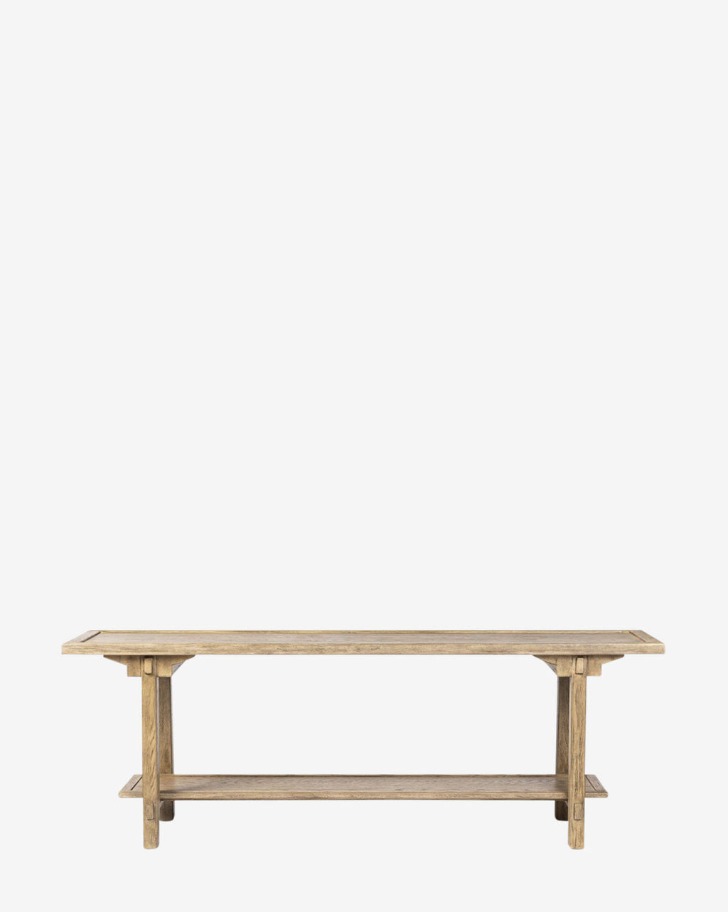 Console moderne en bois avec silhouette aérienne pour le salon