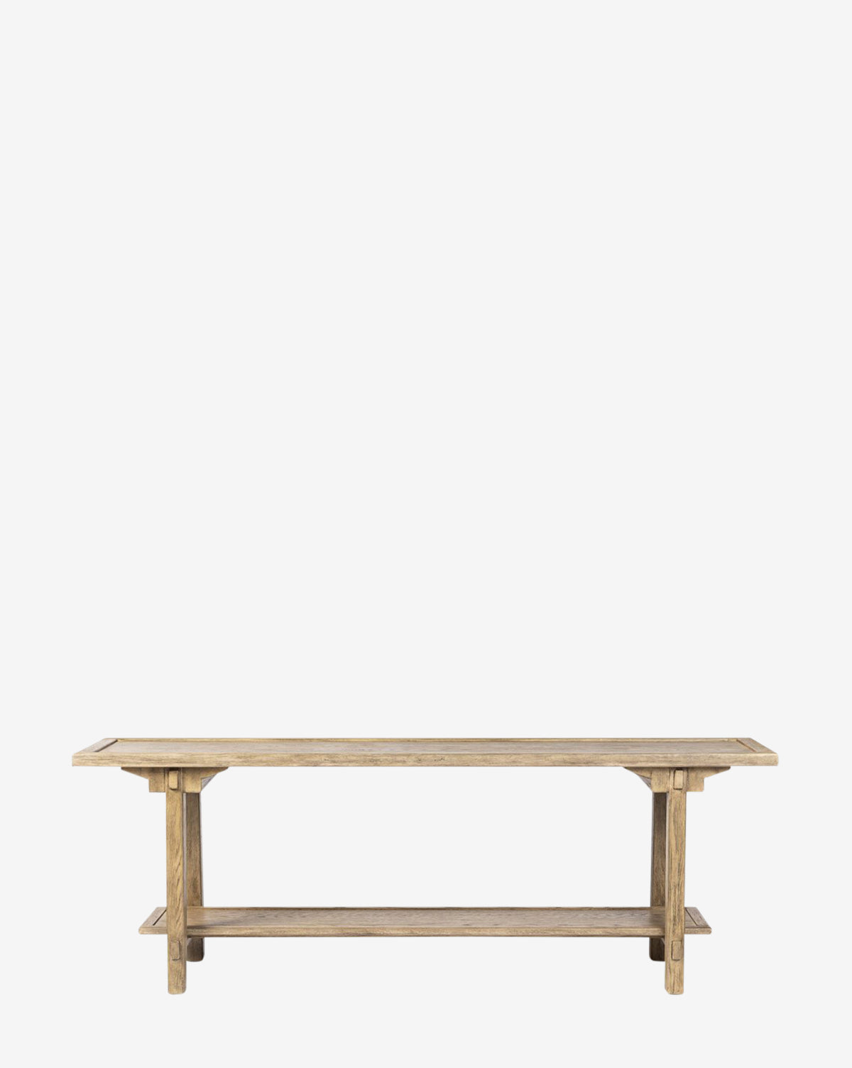 Console moderne en bois avec silhouette aérienne pour le salon