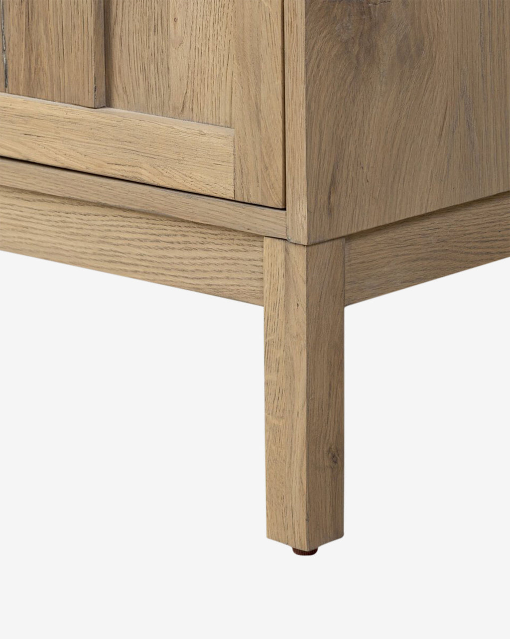 Buffet en bois moderne avec design élégant et rangement pour salon