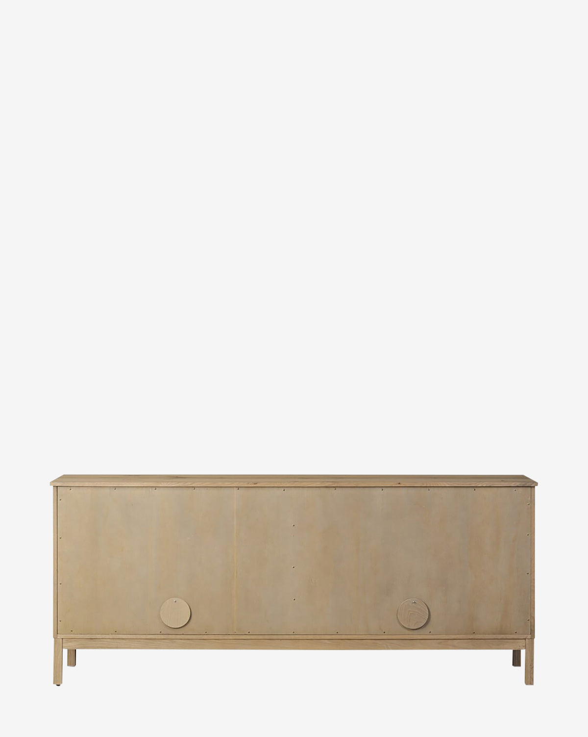 Buffet en bois moderne avec design élégant et rangement pour salon