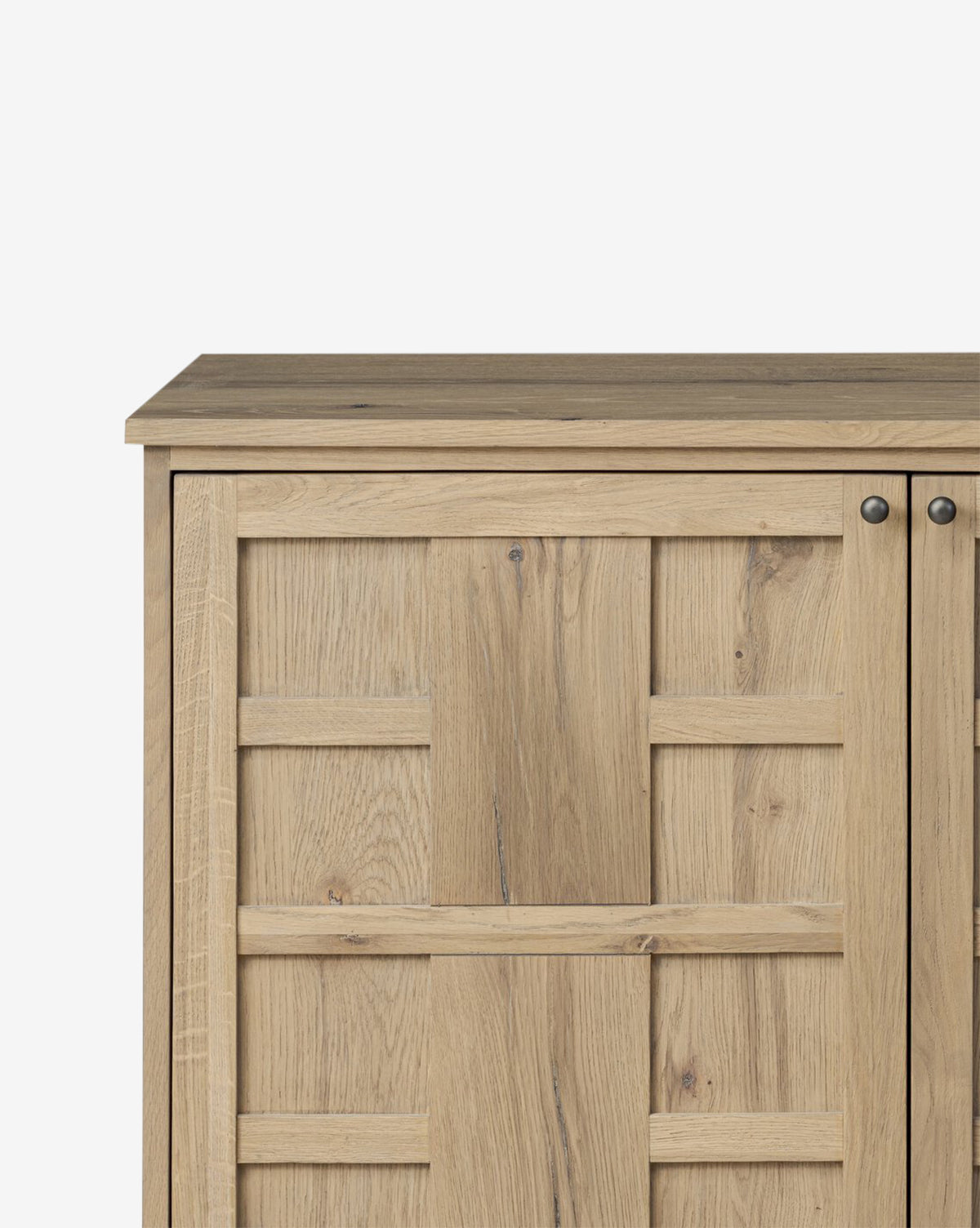 Buffet en bois moderne avec design élégant et rangement pour salon