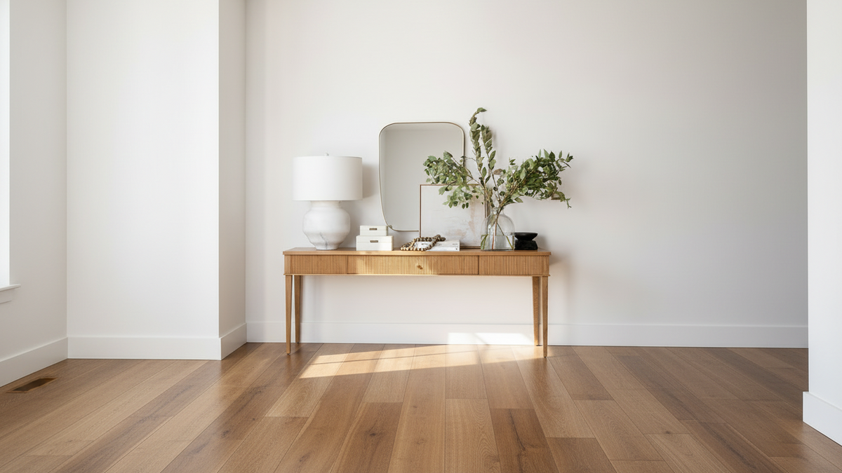 Console Table Wide Shot 5m