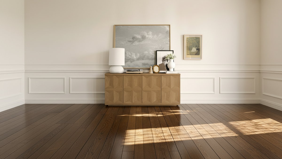 Sideboard Wide Shot 5m Pull Back